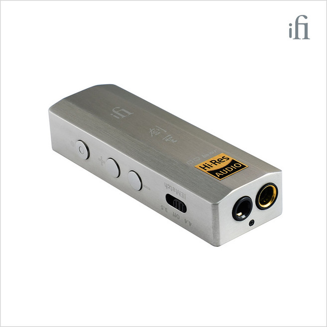 iFiAudio 휴대용 DAC 헤드폰 앰프, Go bar kensei