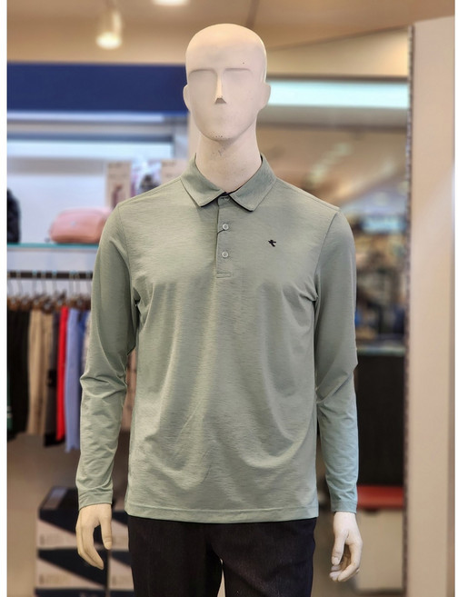 BTR골프 [NC엑스코점] 골프일상출퇴근 BVT4440MMIN 비티알 남성 봄여름 흡습속건 기본무지 쿨메쉬 긴팔 카라티셔츠