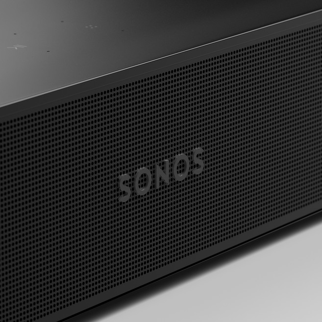 SONOS Beam (Gen 2) 第二代無線智慧家庭聲霸 Dolby Atmos AirPlay 2 WiFi 串流, 黑色