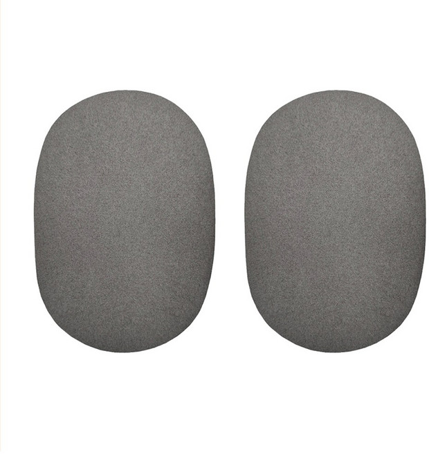 스웨이드 패치 의류 수선패치 세무 와펜 포인트용 무릎패치 팔꿈치 13컬러, 그레이(1장), 2개