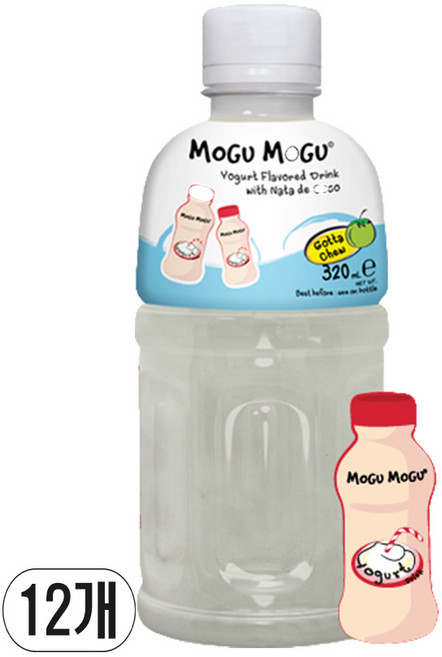 모구모구 요거트향 음료, 320ml, 12개