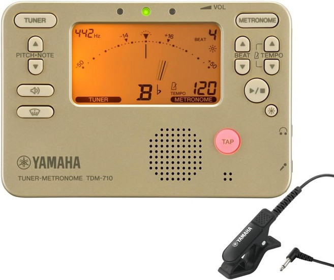 야마하 튜너 메트로놈 TDM-710GL 골드