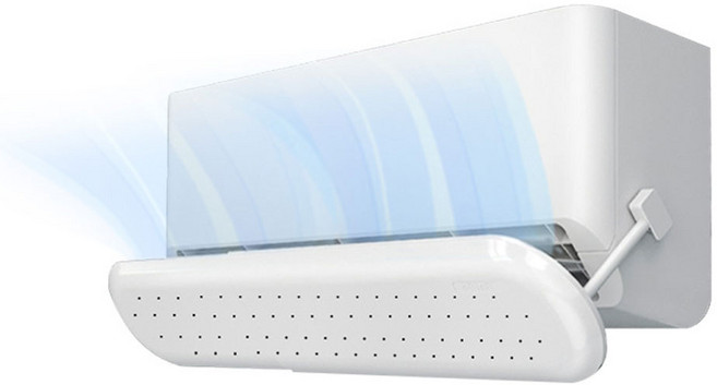 길이조절 벽걸이에어컨 바람막이에어컨 풍향조절기, 1개, 단품