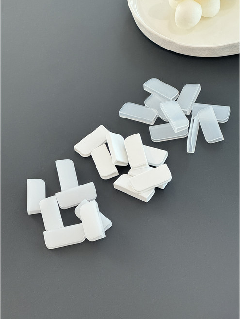 달링룸 정리함 연결 클립 꽂이 (MOND 다용도 정리함 전용 고정핀), 1개, 정리함 연결클립 (01.반투명)