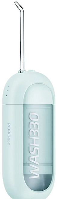 PORClean 寶可齡 WASH330 隨身沖牙機, 綠薄荷