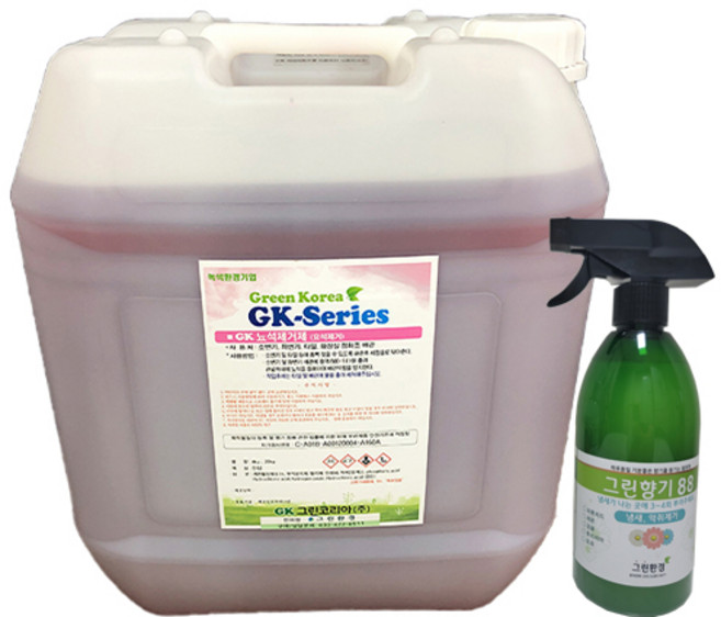 그린환경 GK 요석제거제 요석제거 남자화장실 소변기막힘 누런때 세정제 지린내제거 화장실 냄새제거, 1개, 18L