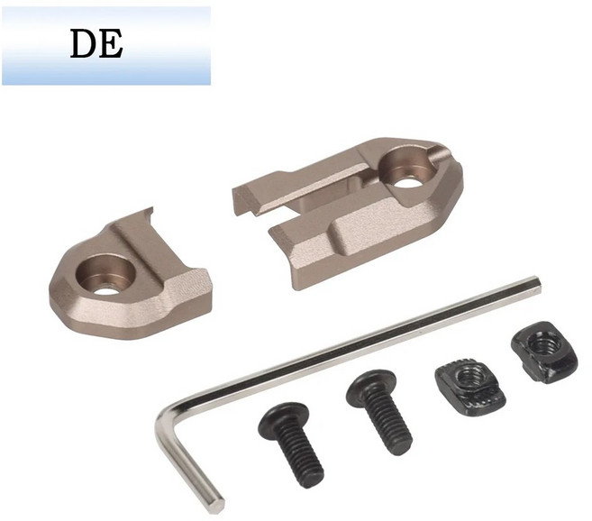 무기 라이트 손전등 스위치 압력 KEYMOD 마운트 레일 패드 SF, A DE ( ) 1