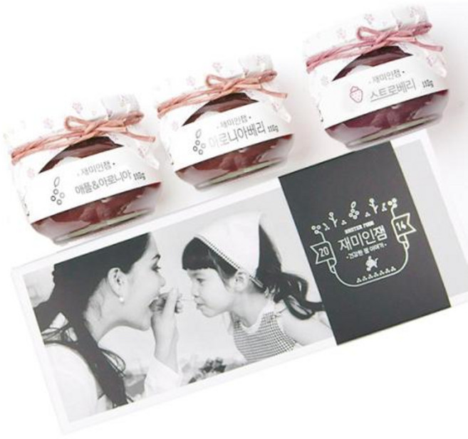 무설탕 수제잼 세트 1호 아로니아베리 110g + 애플 앤 아로니아베리 110g + 스트로베리 110g, 330g, 1개