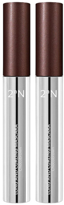 투에이엔 롱앤컬링 마스카라 7.5g 초코브라운 1+1, 1개