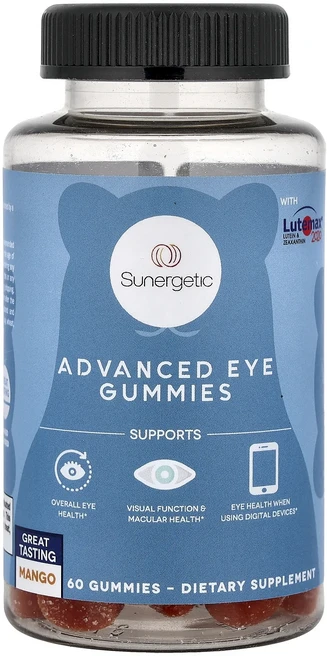 몸관리하세요 겨울입니다 Sunergetic 어드밴스드 아이 구미젤리 망고 맛 구미젤리 60개 특별관리진행, Sunergetic어드밴스드아이구미젤리망고맛구미젤리60 - 쿠팡