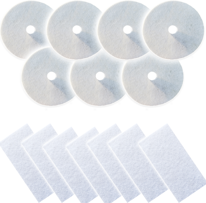 세계필터 호환 미니건조기필터 세트, 14세트, 둥근배기필터+사각흡기필터