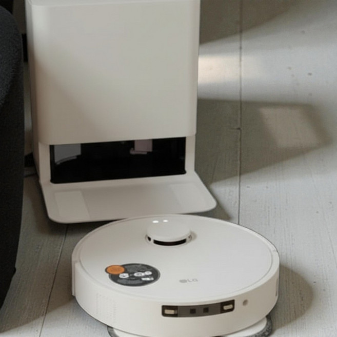 LG 코드제로 로보킹 AI 올인원 로봇청소기 B95AWBH 프리스탠딩, B95AWBH/로보킹, 카밍베이지