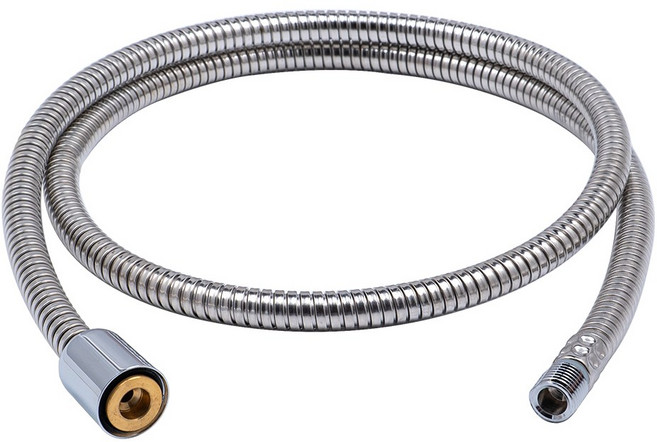 클린 A급 싱크대 원홀줄 주방데크호스 스트레이트형 일자, 크롬, 130cm