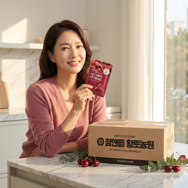 참앤들황토농원 NFC 타트체리즙, 70ml, 300개