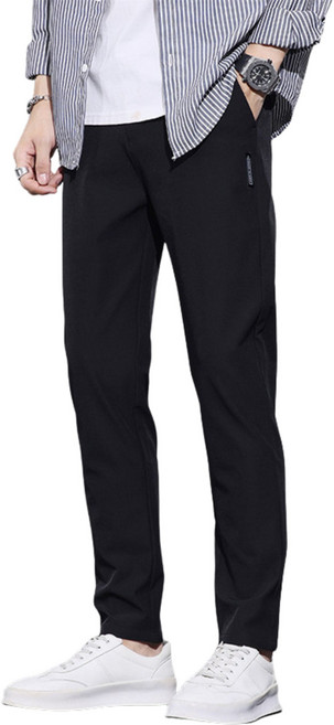 加絨保暖長褲 秋冬男士休閒運動直筒褲