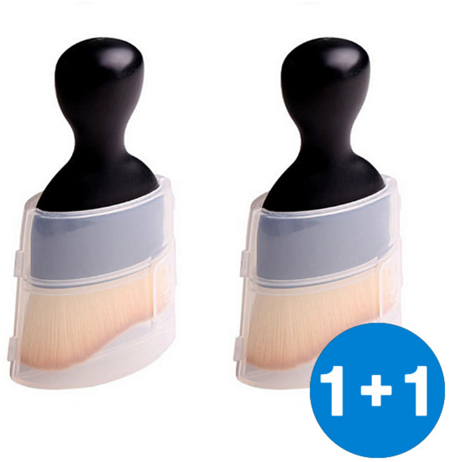 (주)에이스샵 1+1 실내 다용도 청소솔 자동차 틈새솔 먼지 브러쉬 송풍구 액정 키보드 먼지털이, 2개