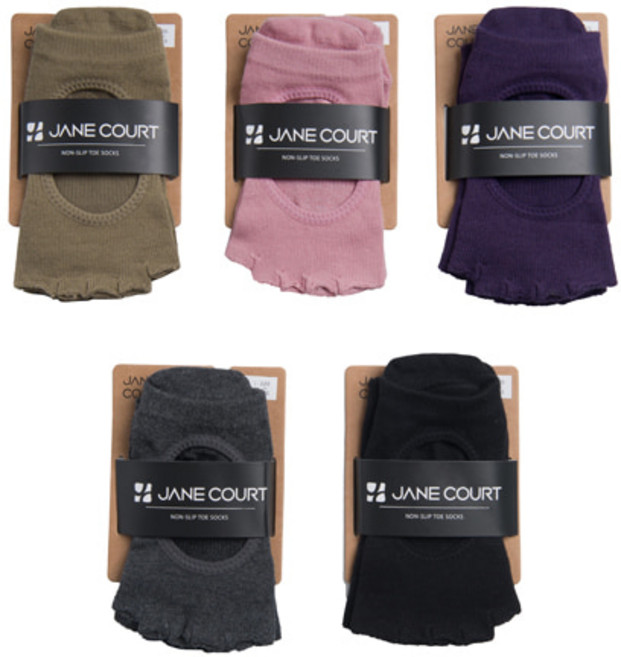 제인코트(괴정NC백화점) 흡한 속건 보온성과 편안한 요가 필라테스 전문 양말