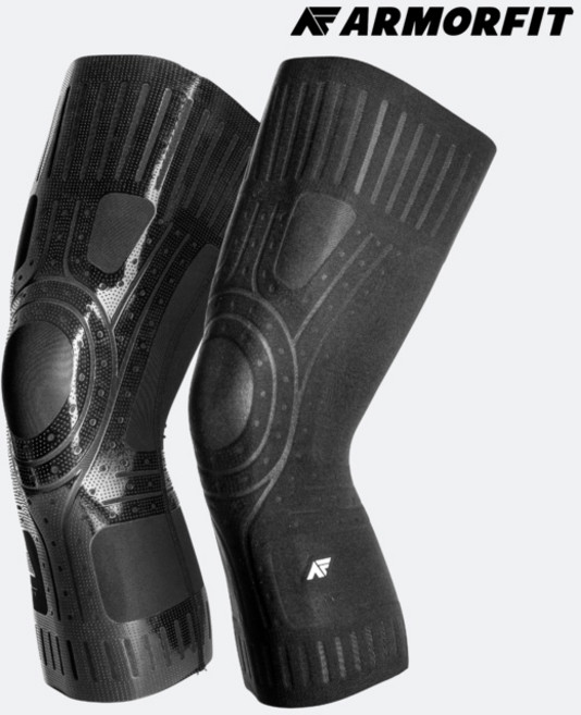 아머핏 보호대 무릎 슬리브 싱글 SHORT KNEE GEAR SINGLE 운동 배드민턴 오남스포츠, ONE COLOR, 1개