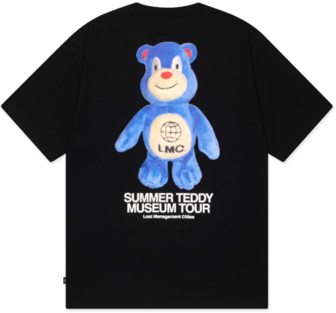 [엘엠씨] LMC SUMMER TEDDY MUSEUM TOUR TEE black