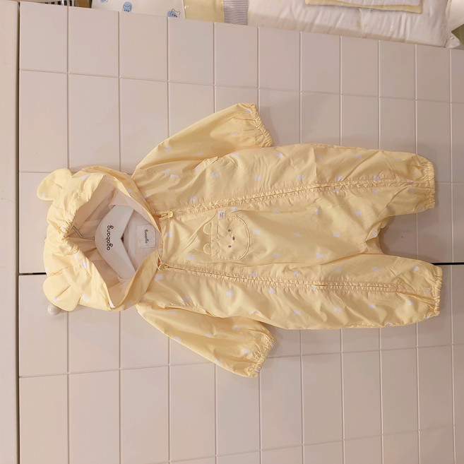 아가방 NC청주점# 26년 봄신상~꽃샘 추위로 부터 우리 아기 지켜 주는 화섬 우주복( 바람막이 우주복)