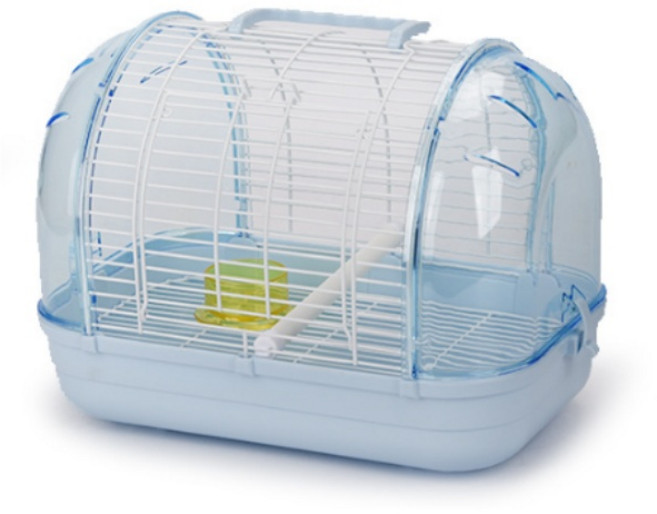 YOOSOPET 鸚鵡外出籠, 淺藍色(白色底網)大號(超取限1個/訂單), 1個