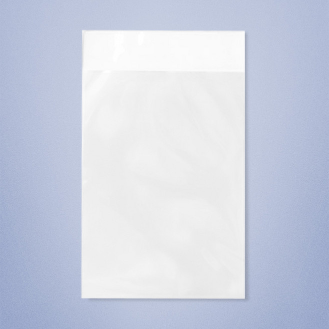 A5 사이즈 OPP 봉투 접착식 17x23+4 투명 0.04 200장