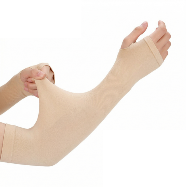 버디프로 자외선차단 아이스핏 골프 쿨토시, 2세트, 스킨색