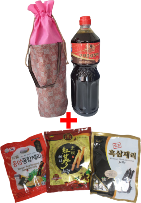 고려 홍삼정액 홍삼 청대용량 2400g+홍삼제리3봉, 1개, 1회분