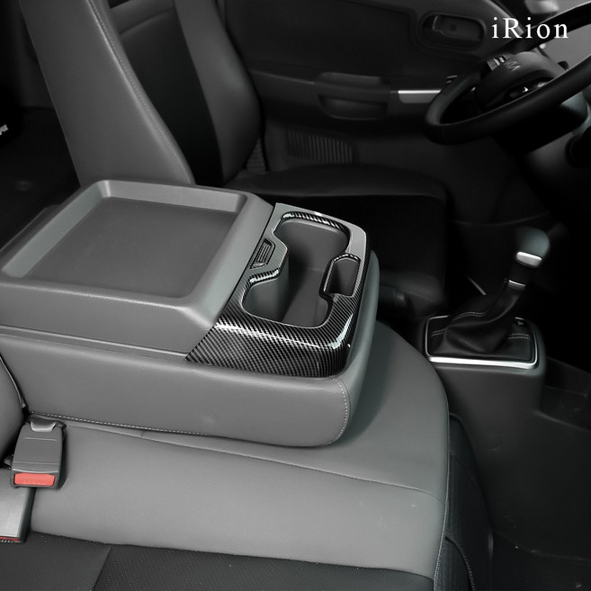 아이리온 봉고3 카본 켭홀더 호환 인테리어 튜닝 2P, A_1열컵홀더 유광 카본, 컵홀더