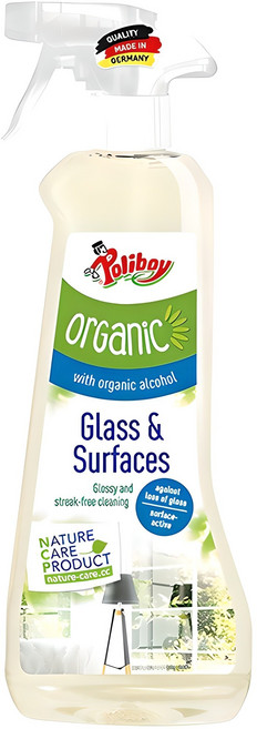 폴리보이 오가닉 유리 앤 거울 클리너, 500ml, 1개