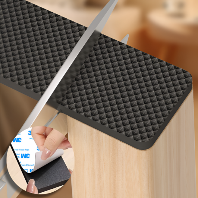 말끔당 잘라쓰는 의자 발커버 충격 소음 방지 패드, 1개