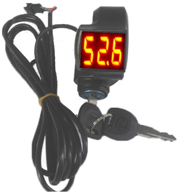 전동킥보드 키박스 볼트미터, 열쇠형, 1개