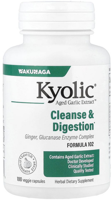 쿄릭 Aged Garlic Extract 칸디다균 제거 포뮬라 102 베지 캡슐 100정, 1개