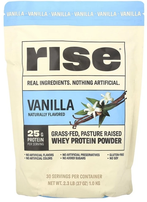 Rise Bar 유청 단백질 분말 바닐라 1kg, 1개 - 쿠팡