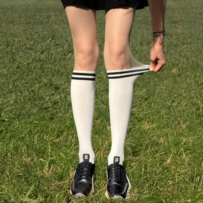 투앤투 착시 페이크스타킹 투톤 골프 니삭스스타킹 자외선차단