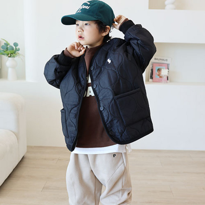 SALE 소년마켓 겨울 레이저 퀼팅 패딩 쟈켓 (9호~21호)