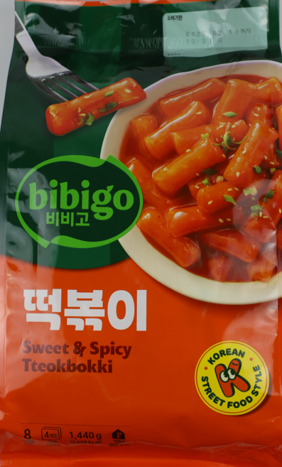 <식자재랜드>코스트코비비고 떡볶이1440g 초딩간식 즉석떡볶이 국물떡볶이, 1440mg, 1개