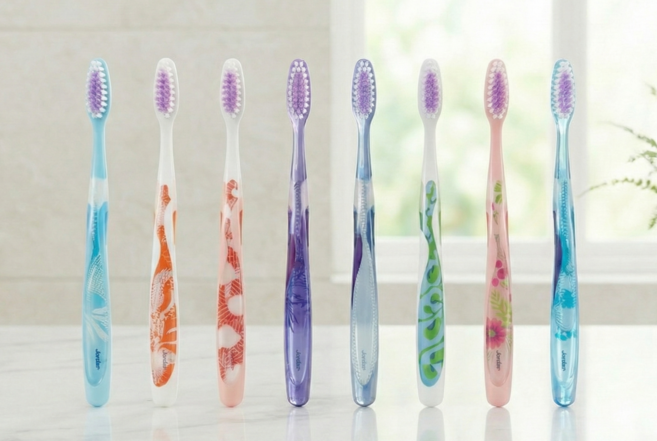 조르단 인디비주얼 소프트 초미세모 칫솔, 1세트, 8개입