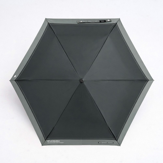 테스지 모던 디자인 초경량 216g 자동 암막 양산 UV 자외선차단 양우산+파우치 세트