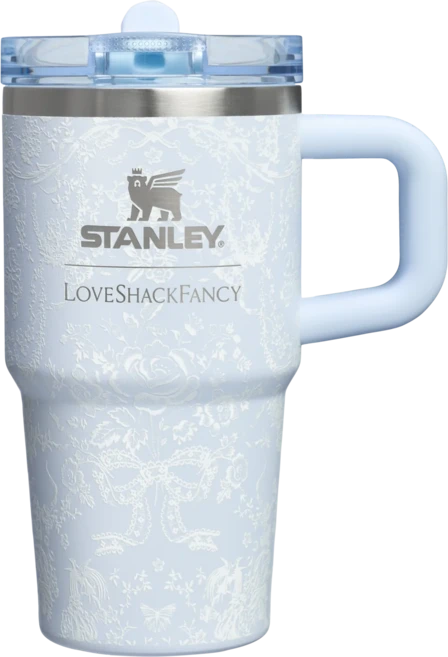 퀜처 H2.0 러브쉑팬시 파티 컬렉션 미국 텀블러 1.18L / 887ml / 591ml, 1개, 토스카나 토일 알파인 블루 - 쿠팡