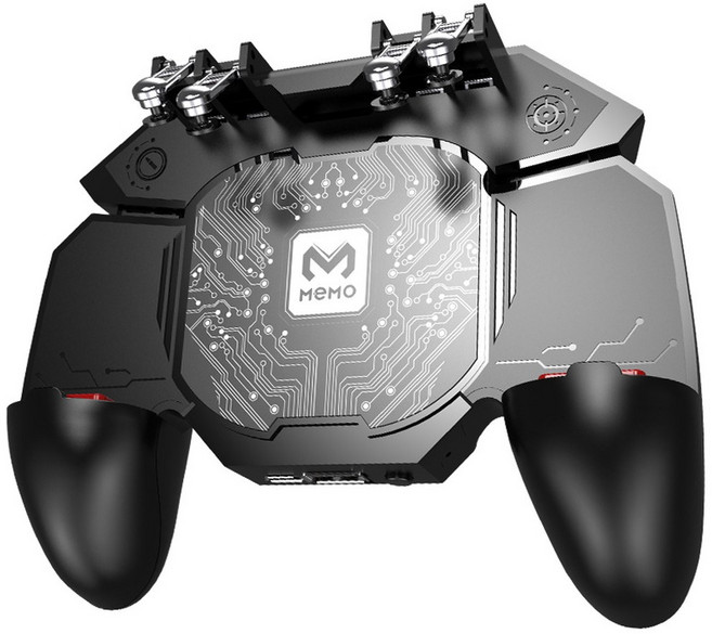 MEMO 반도체 냉각 패드 손가락 게임 컨트롤러 핸들 충전식 DL100 모바일 DL88, DL88 No battery