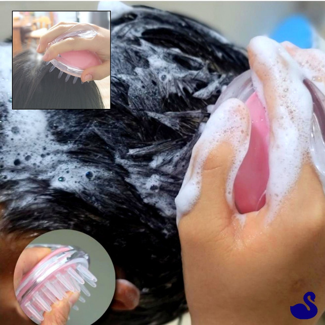 NS 두피마사지 샴푸브러쉬 머리지압기 두피빗