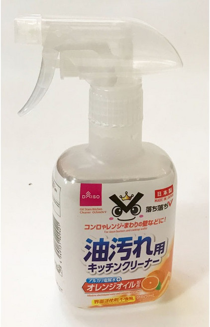 Daiso大創代購 日本製電解水檸檬酸重曹洗衣機清潔劑，無添加物環保配方，有效除黴除臭，輕鬆維護洗衣機清潔, 1個, 廚房去油污