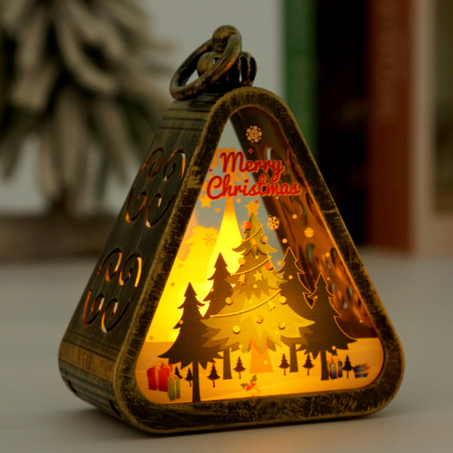 어반픽스 크리스마스 엔티크 무드등 조명 4종, 1개, 트리