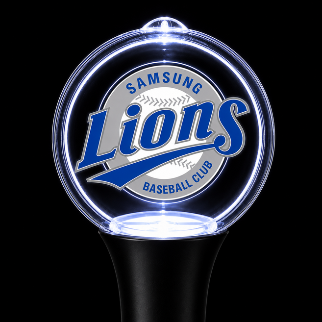 Big24색 LED 컬러응원봉 야구 축구 행사 워크샵 콘서트 재롱잔치 사진 로고 주문제작, 1개, 블랙손잡이15색