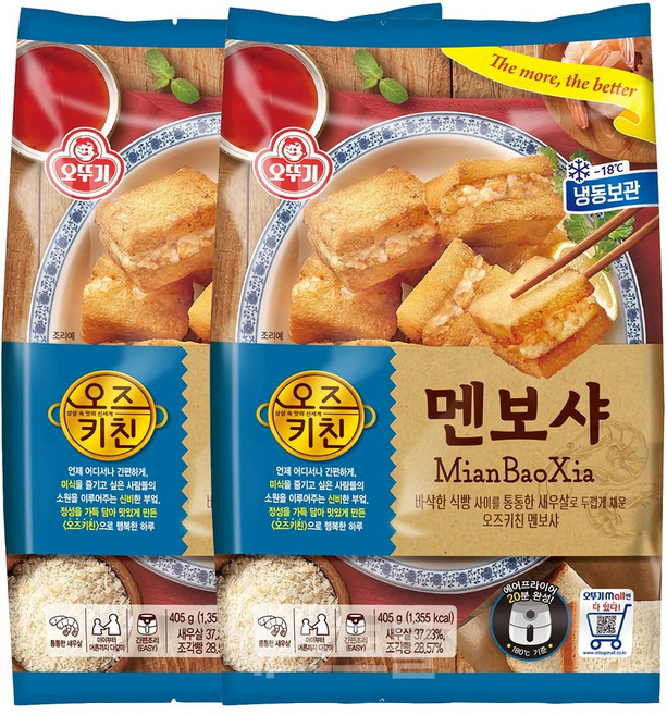 오뚜기 오즈키친 멘보샤, 2개, 405g