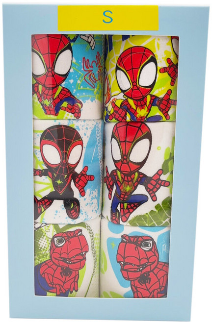 男童純棉三角內褲6入