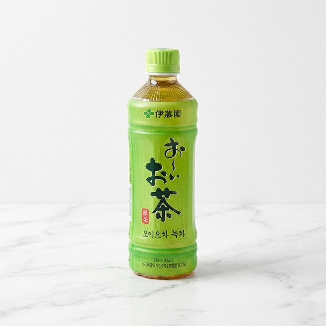 이토엔 오이오차 녹차, 1세트, 24개입, 525ml