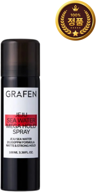그라펜 제주해수 메가홀드 가스 스프레이, 100ml, 1개