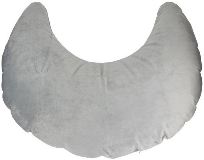 [문주문] 수유쿠션 공기주입식 여행용 쿠션 편안한자세, 그레이-공기주입 베개